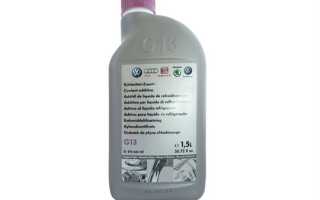 Vw джетта 6 какой антифриз заливать цвет